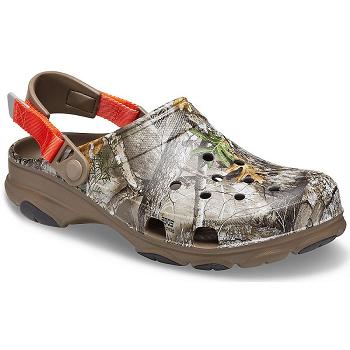 Crocs Classic All-Terrain Realtree Edge Clog Hnede - Damske Dreváky